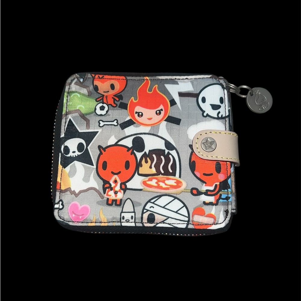 Colorful Cartoon Print Wallet